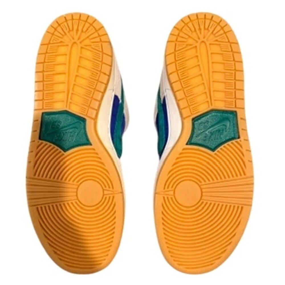Nike SB Dunk Low Hyper Malachite Royal Green Gum Sneakers Men US 6 / Women 7.5 - Picture 9 of 11